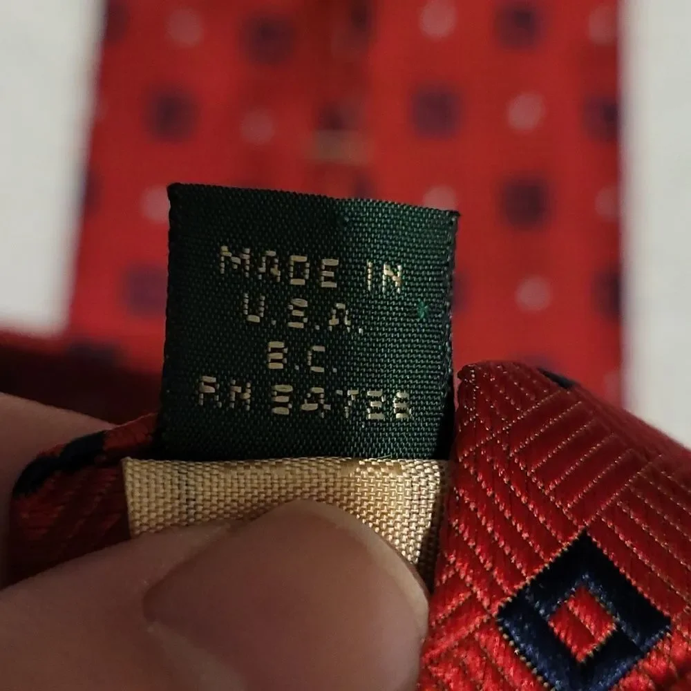 Tom James all silk tie‎